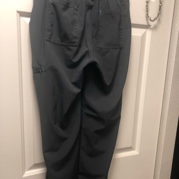 Scrub Star Womens Gray Thread Drawstring Cargo Medical Pockets Pants Size XS - Picture 7 of 15
